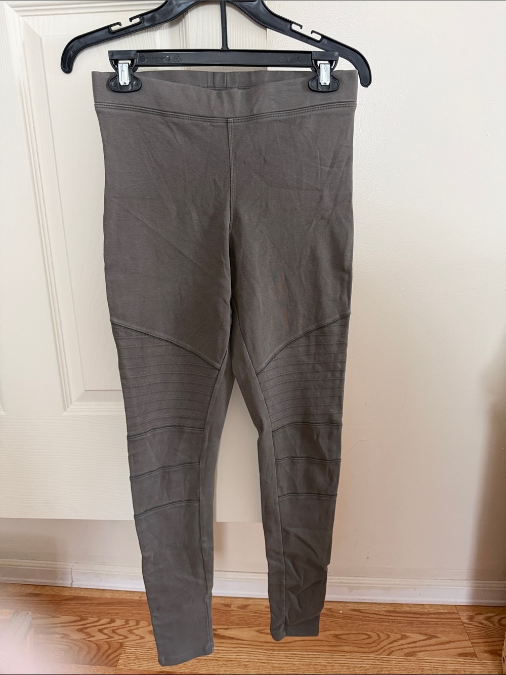 Women’s High-Rise Moto Leggings - Gray Size S